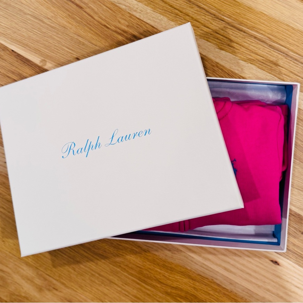 Ralph Lauren Pink Matching Set in Gift Box